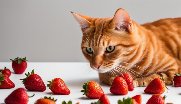 Os gatos podem comer morangos?