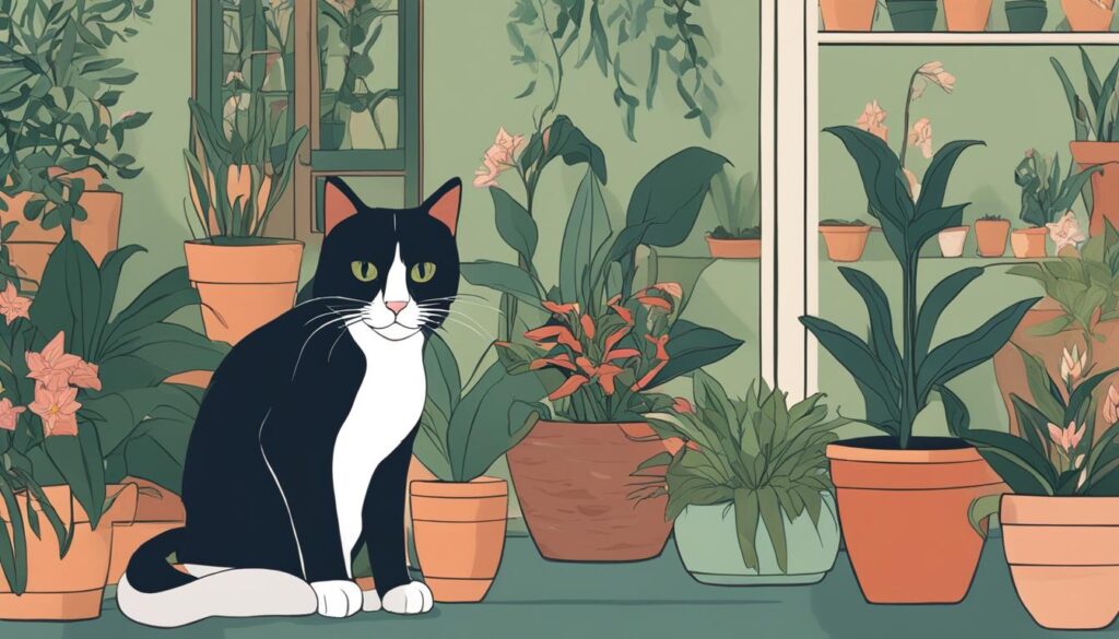 Common toxic plants for cats