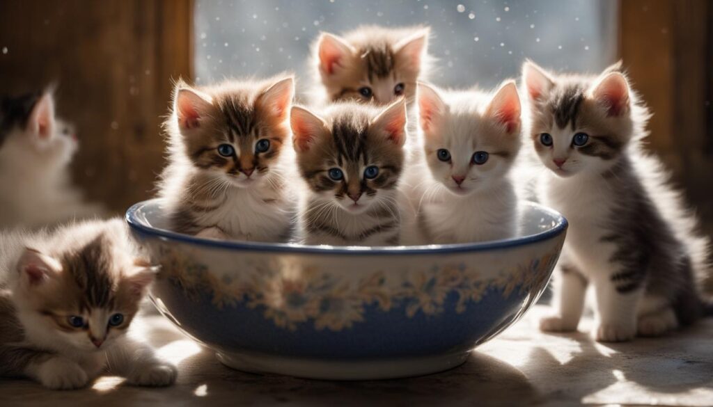 Kittens and Milk