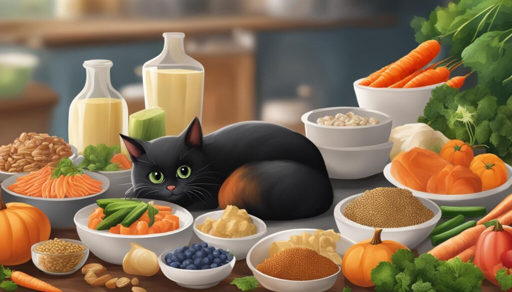 Safe foods for cats