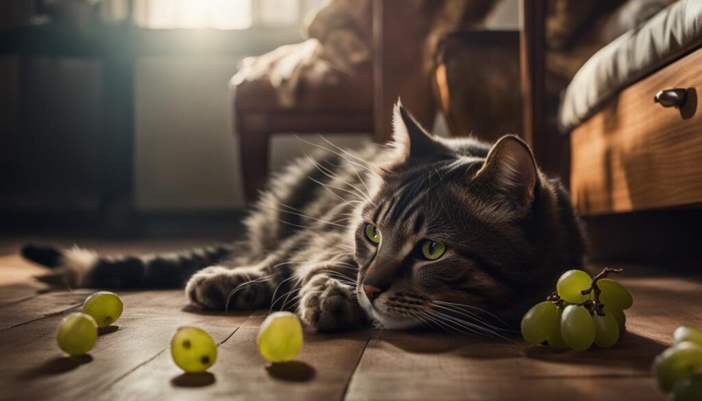 emergency action for grape ingestion in cats