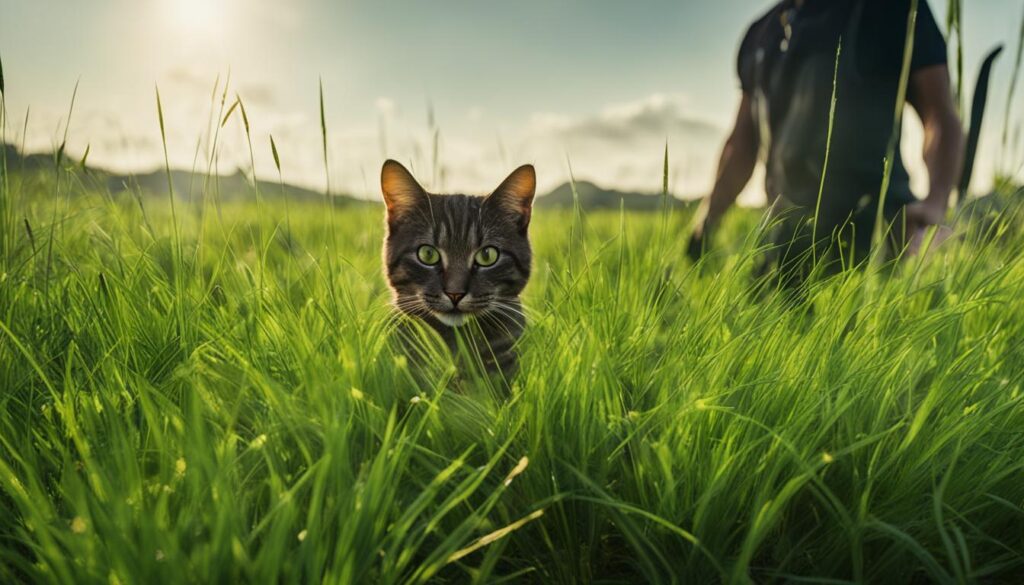 grow grass for cats